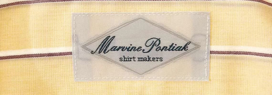 Marvine Pontiak Shirt Makersが提案する、新しい定番シャツのかたち