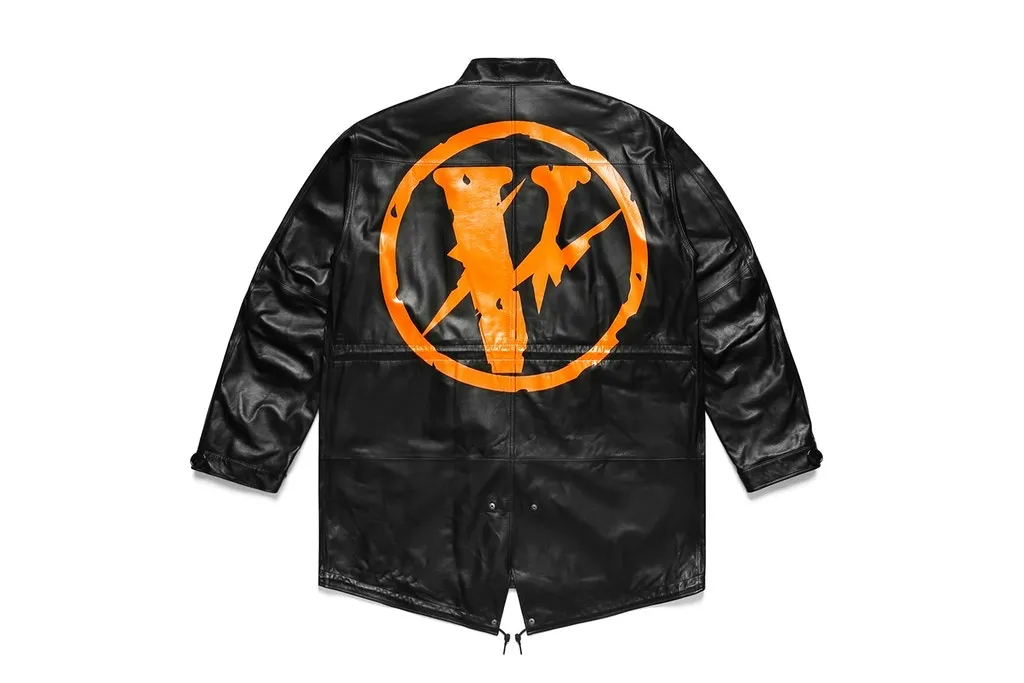×fragment design KNEE LENGTH PARKA LEATHER JACKET