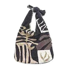 Intarsia-knit bag インターシャーニットバック