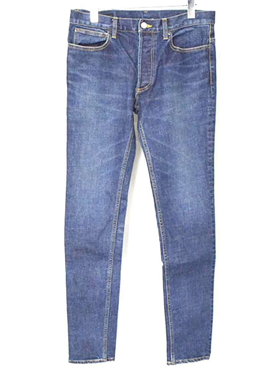 Rags McGREGOR ラグスマックレガー SLIM 5P DENIM PANTS ボタンフライスリムデニムパンツ