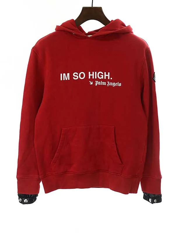 MONCLER モンクレール ジーニアス パームエンジェルス Im So High Hoodie プルオーバースウェットパーカー