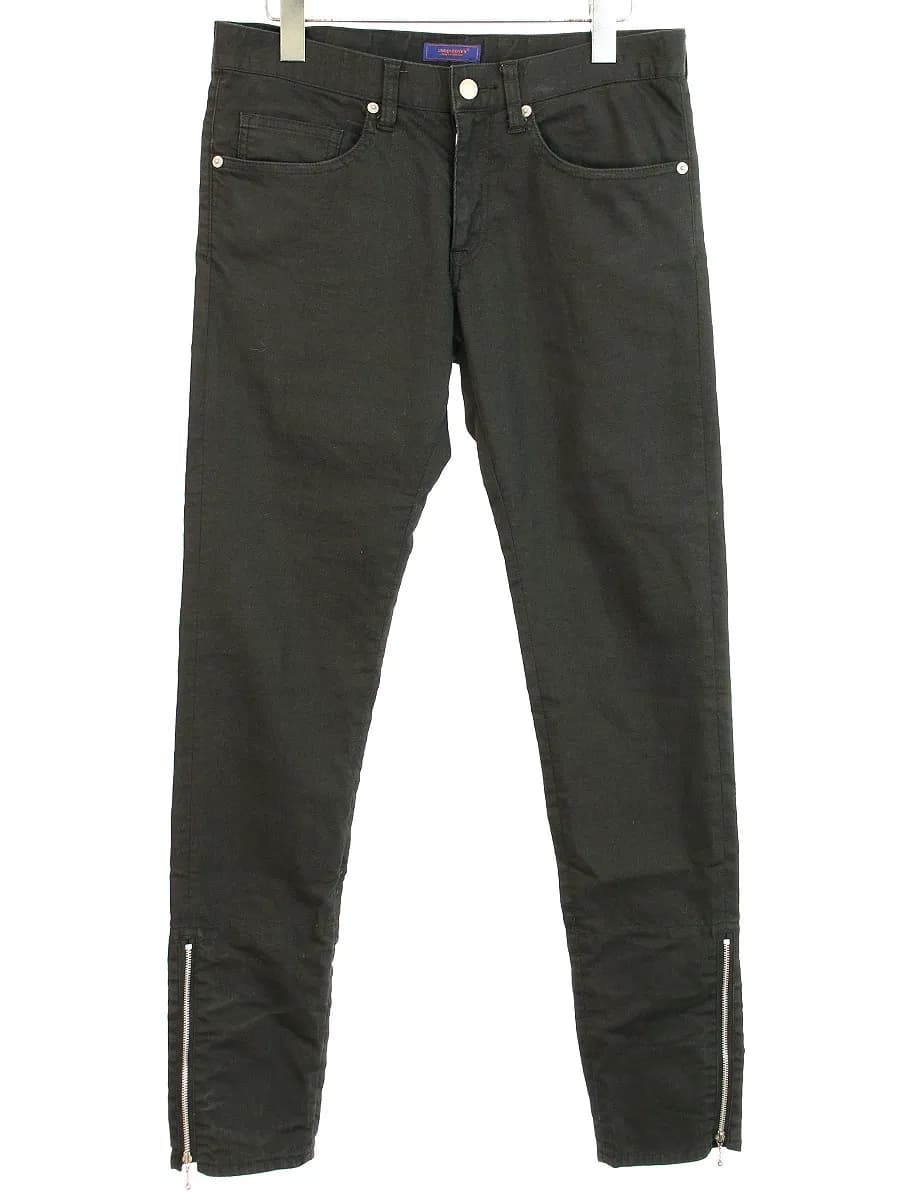 UNDERCOVER アンダーカバー 16SS チノストレッチ裾ジップスリムパンツ
