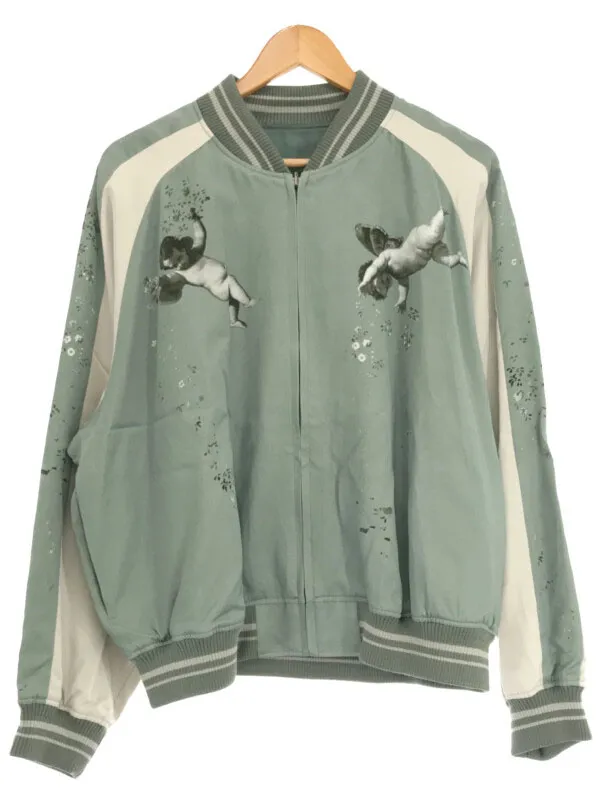 LAD MUSICIAN ラッドミュージシャン 21AW REVERSIBLE BLOUSON "Angel Flower" エンジェルフラワーリバーシブルブルゾン