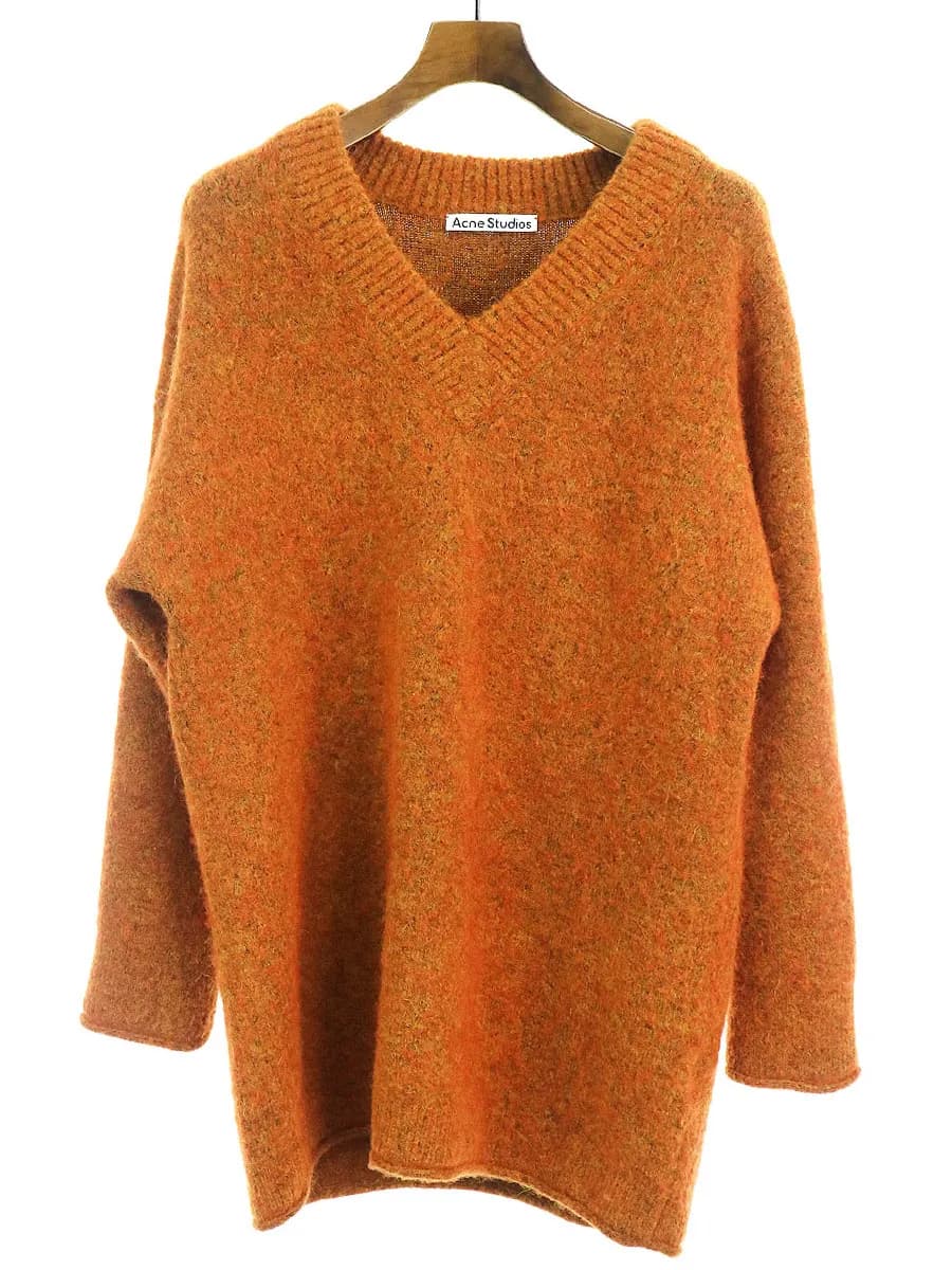 Acne Studios アクネ ストゥディオズ 20AW Vネックオーバーサイズニットセーター
