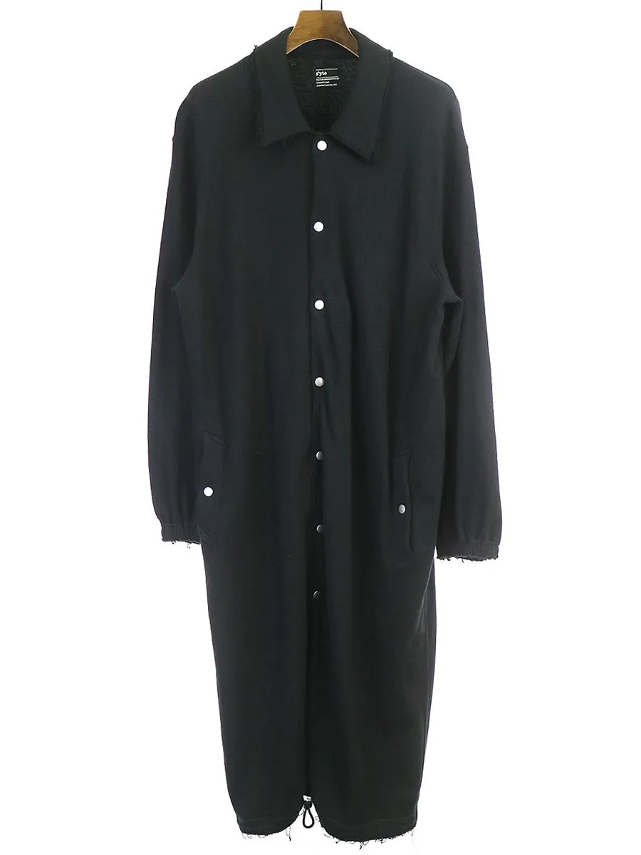 Yohji Yamamoto サイト バイ ヨウジヤマモト 17AW 裏毛スウェットロングコーチジャケット