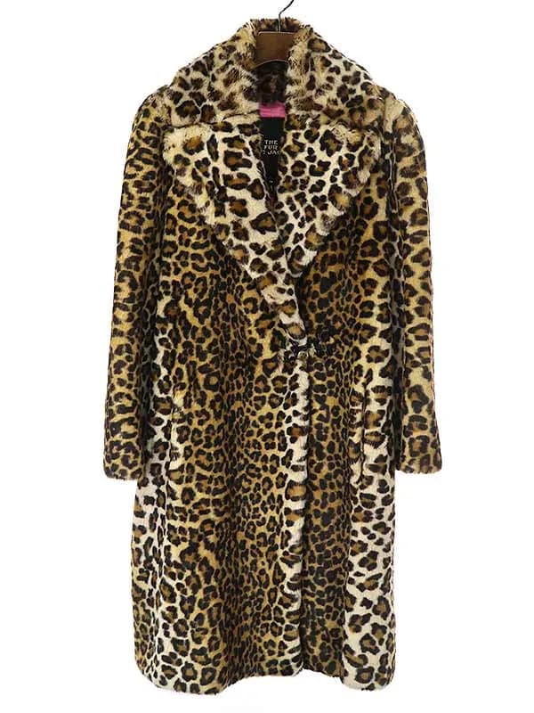 MARC JACOBS マーク ジェイコブス THE FAUX FUR COAT レオパードファーコート
