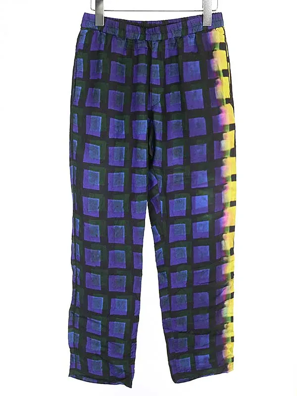 DRIES VAN NOTEN ドリスヴァンノッテン 21SS LENLYE マルチプリントレーヨンイージーパンツ