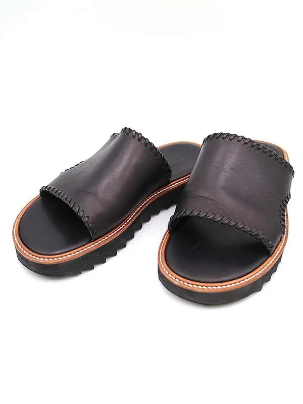 DAIRIKU ダイリク 21SS Wyatt" Hand Stitch Leather Sandal サンダル