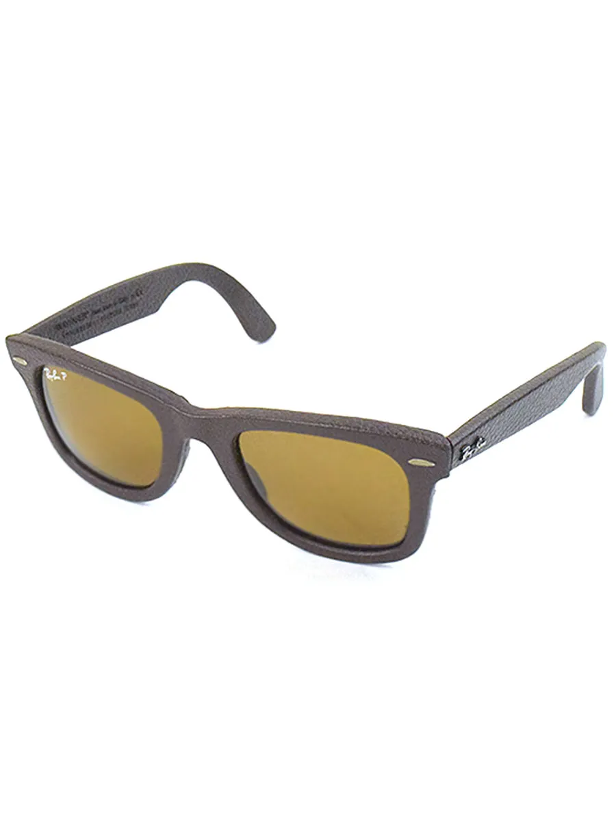 RAY-BAN レイバン Wayfarer Leather サングラス