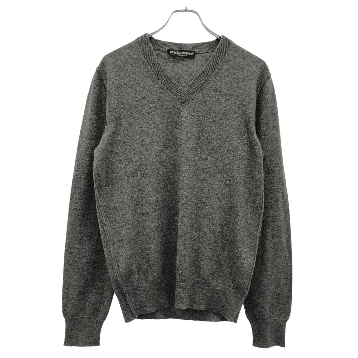 DOLCE&GABBANA ドルチェ&ガッバーナ 14AW Vネックカシミヤニットセーター