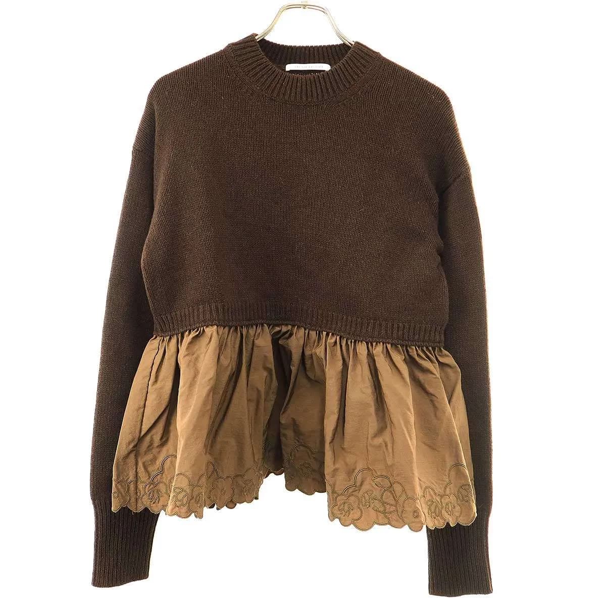 CECILIE BAHNSEN セシリーバンセン 25AW BERA JUMPER RECYCLED CASHMERE ニットトップス BLM-55090-B