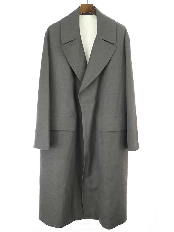 blurhms ブラームス 20AW HIBIYA CENTRAL MARKET別注 ウールサージベルテッドコート