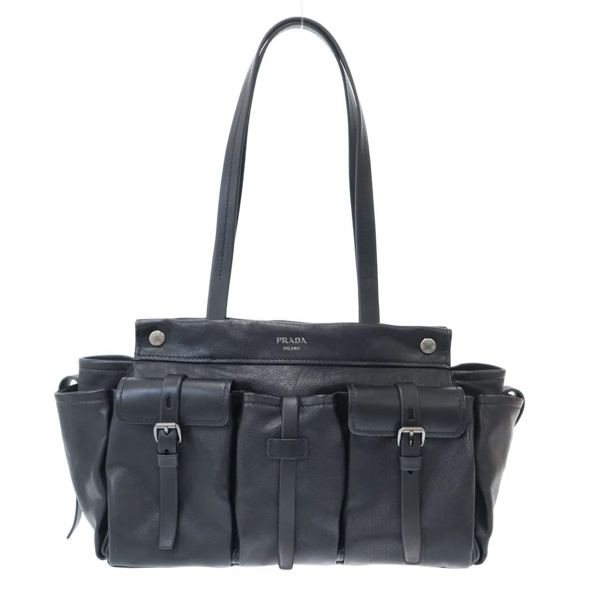 PRADA プラダ 2026 Route Bag Large ルート ラージ レザー トートバッグ
