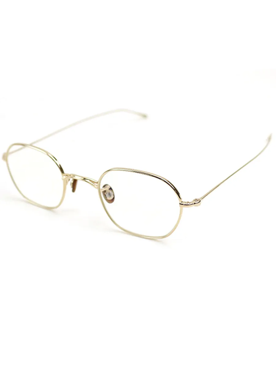 EYEVAN 7285 テンアイヴァン no2 45 c.2S エンドチップシルバーメタルフレームメガネ
