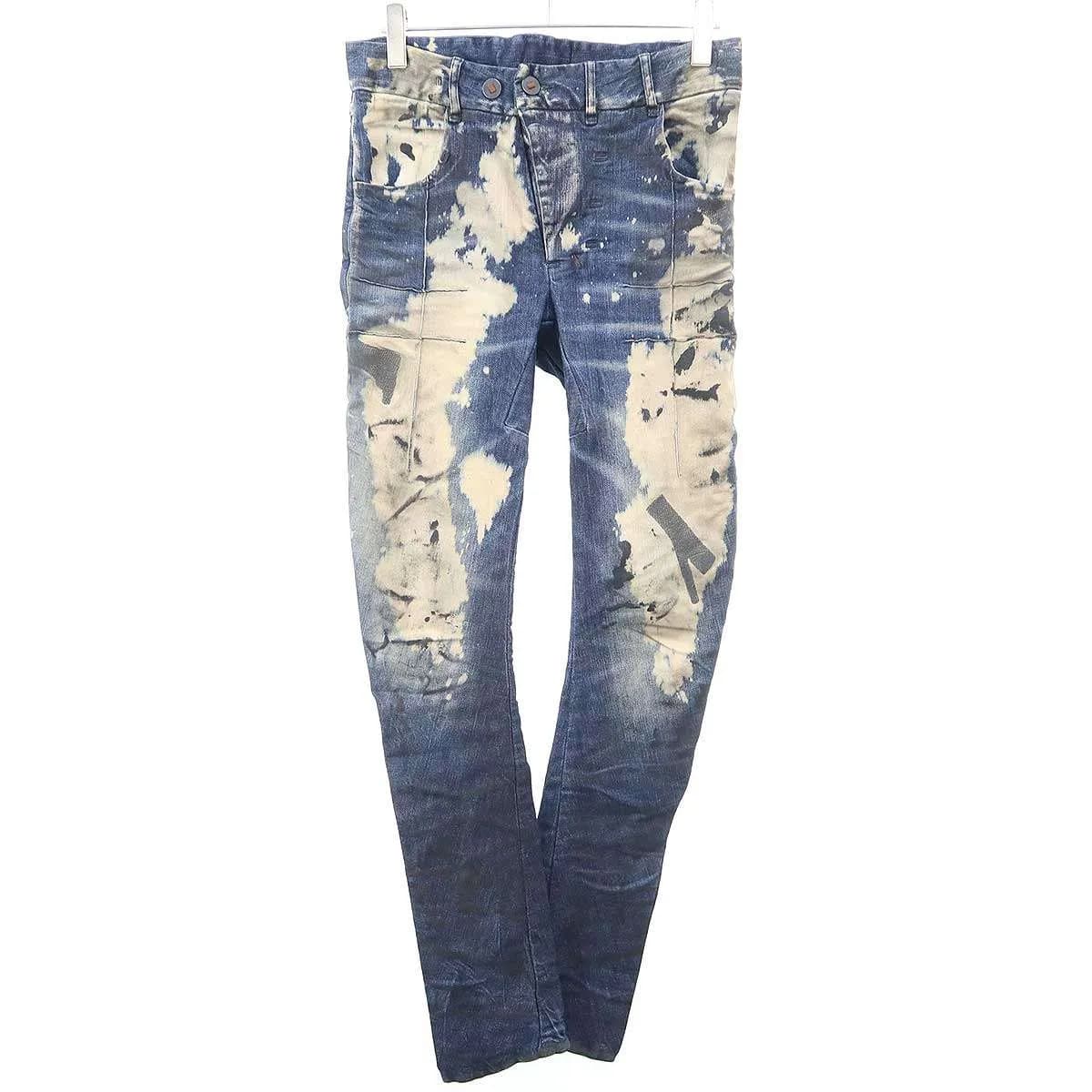 BORIS BIDJAN SABERI ボリスビジャンサベリ 22AW P13.D TF PANTS THE WATER BEARER ハードダストデニムパンツ