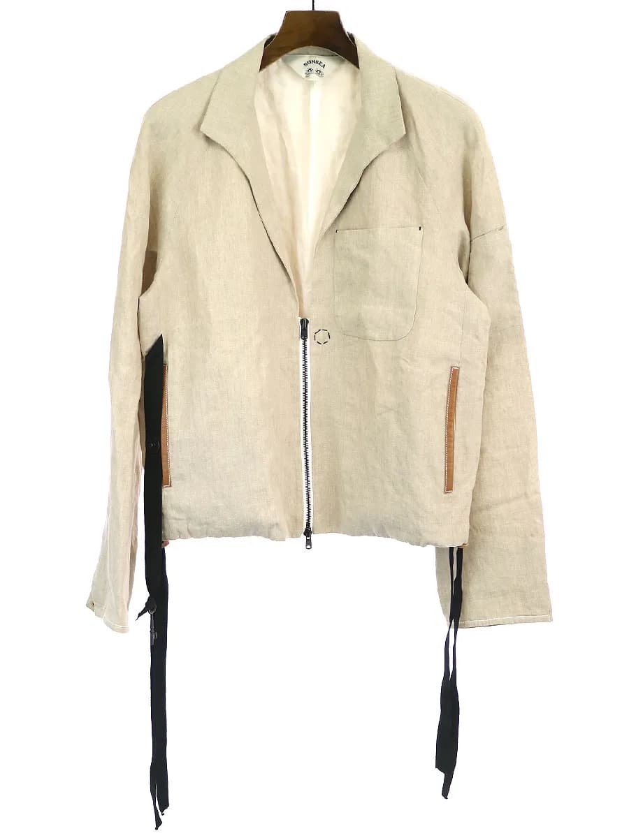 SUNSEA サンシー 19SS リネンブルゾン
