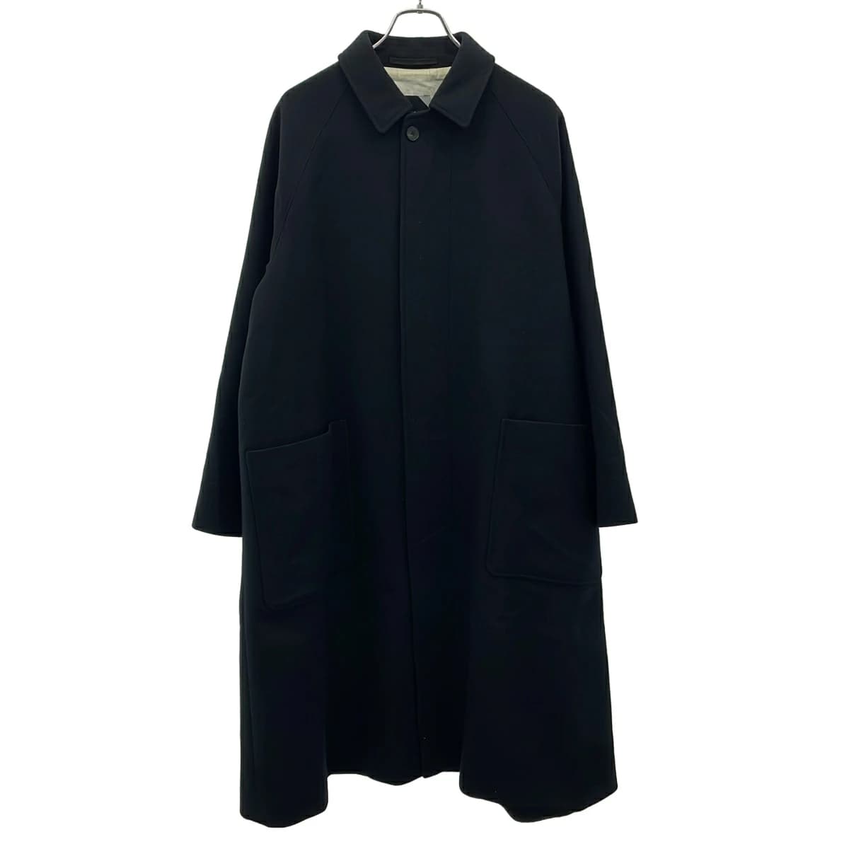 Aton エイトン SUPER 160S DOUBLE SAXONY BALMACAAN COAT バルマカーンコート 6971344
