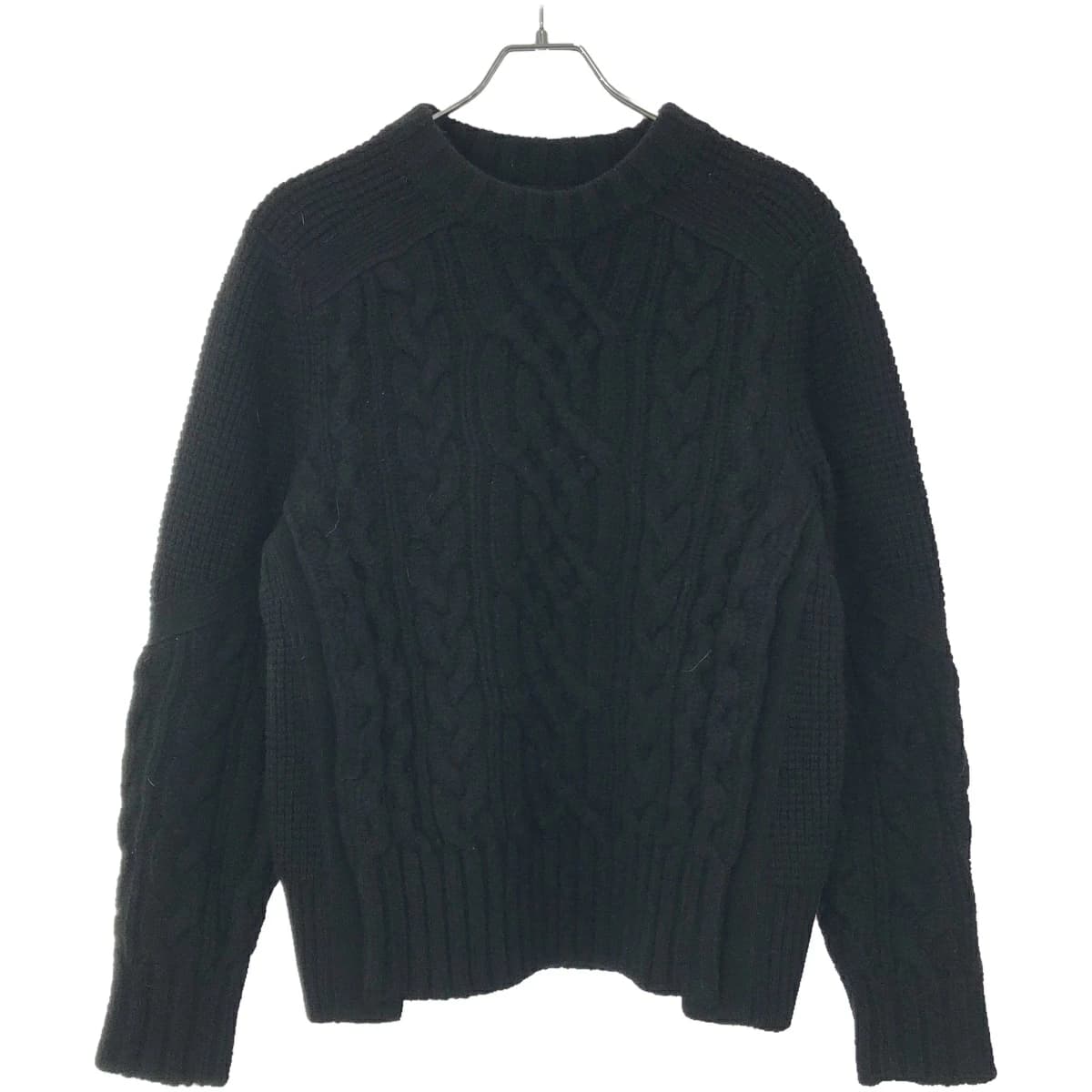 sacai サカイ 21AW KNIT HOLIDAY COLLECTION サイドスリットケーブルニットセーター 21-02779M