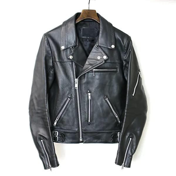99%IS ナインティナインパーセントイズ 15AW バイカーカウレザーライダースジャケット