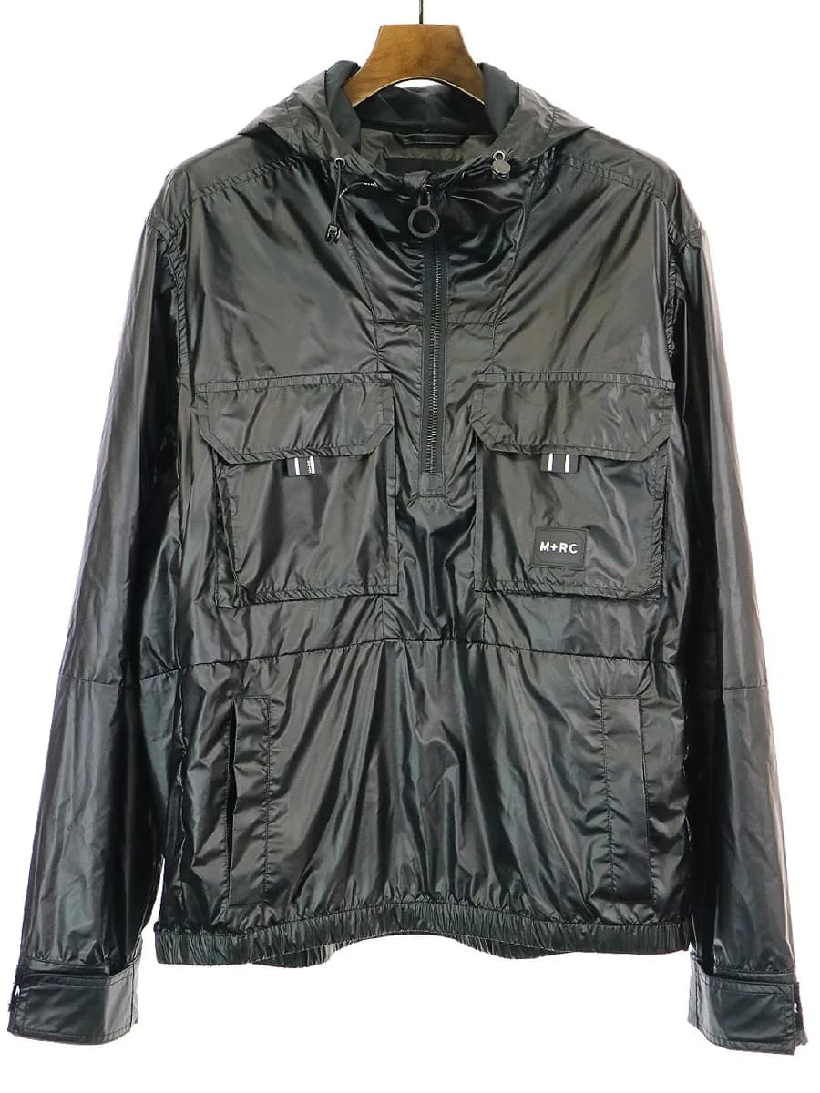 M+RC NOIR マルシェノア 18AW ナイロンアノラックパーカー
