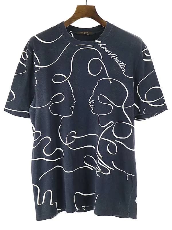 LOUIS VUITTON ルイヴィトン 16AW フェイスプリントTシャツ