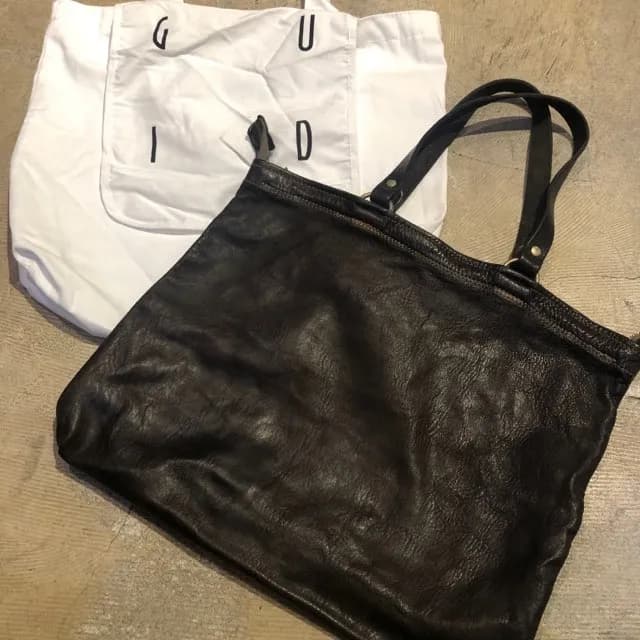 GUIDI GUIDI SH4 ソフトホースレザートートバッグ