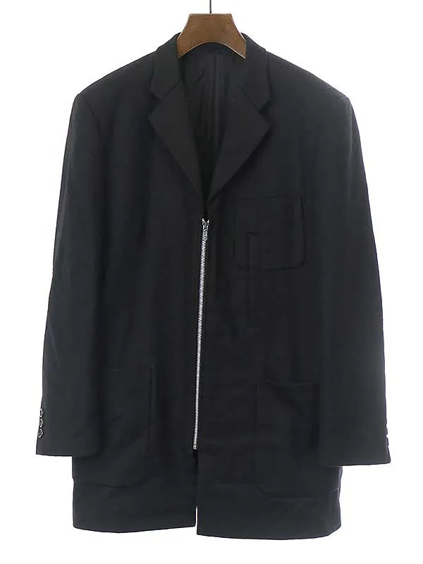 COMME des GARCONS コムデギャルソン オム AD1996 ジップアップウールジャケット