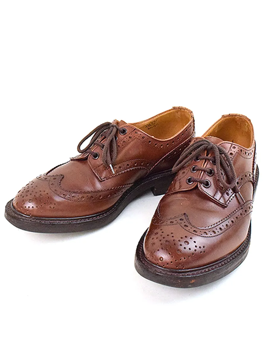 Tricker's トリッカーズ BURTON M5633 メダリオンウイングチップカントリーシューズ