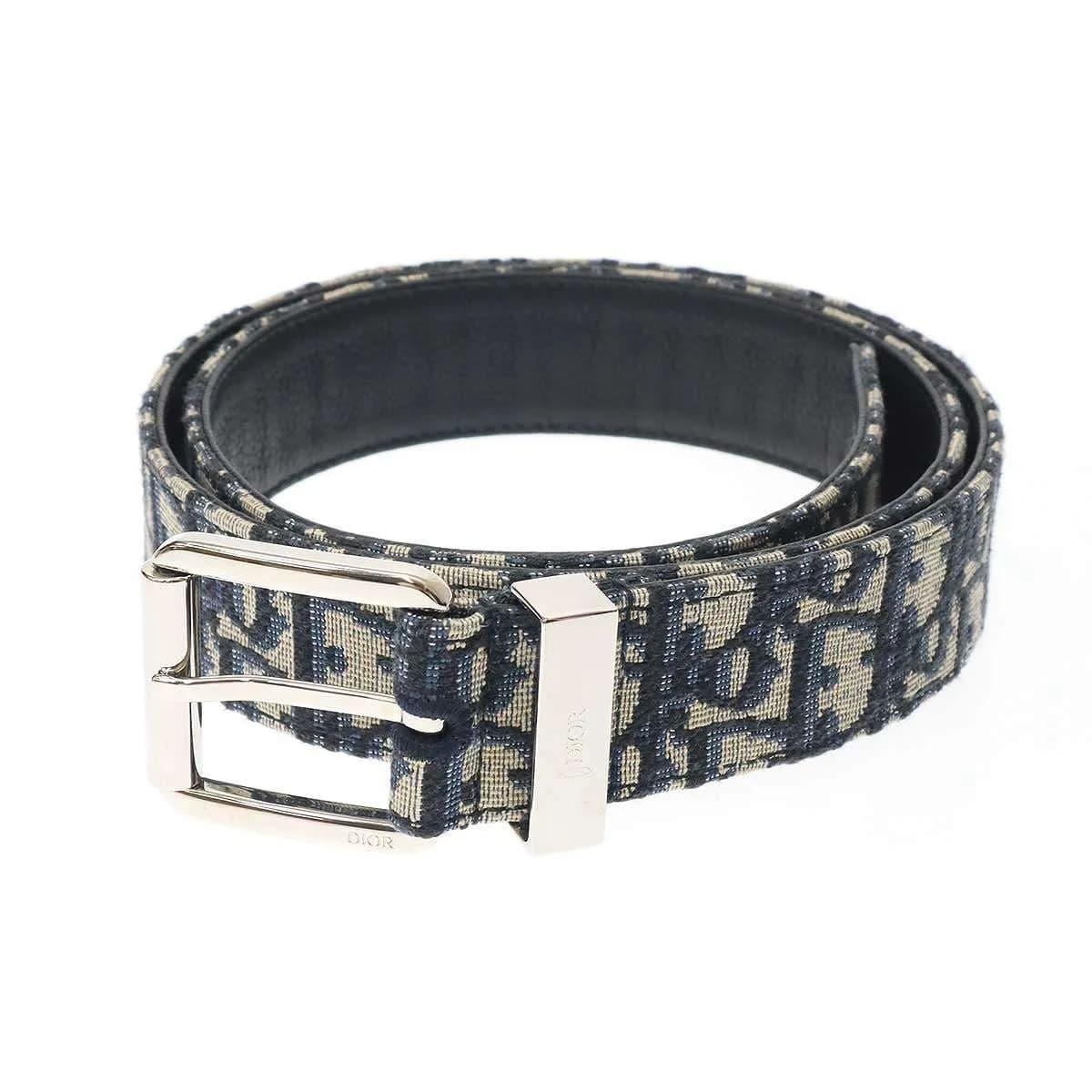 Dior HOMME ディオール Oblique Jaquard belt オブリークジャガードベルト 4333PLYSEH05E