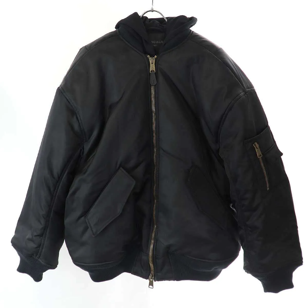 BALENCIAGA バレンシアガ 23SS Paris All in Bomber Jacket オールインボンバージャケット