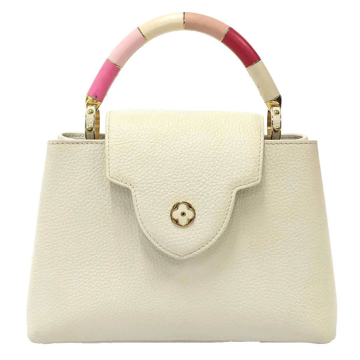 LOUIS VUITTON ルイヴィトン Capucine BB Bag カプシーヌ トリヨンレザーショルダーハンドバッグ