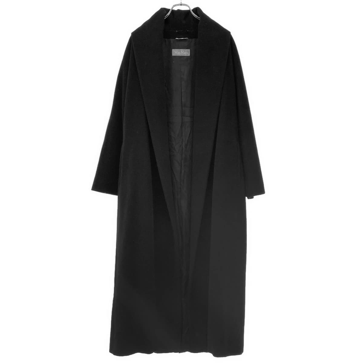 MAXMARA マックスマーラ ショールカラーウールガウンコート