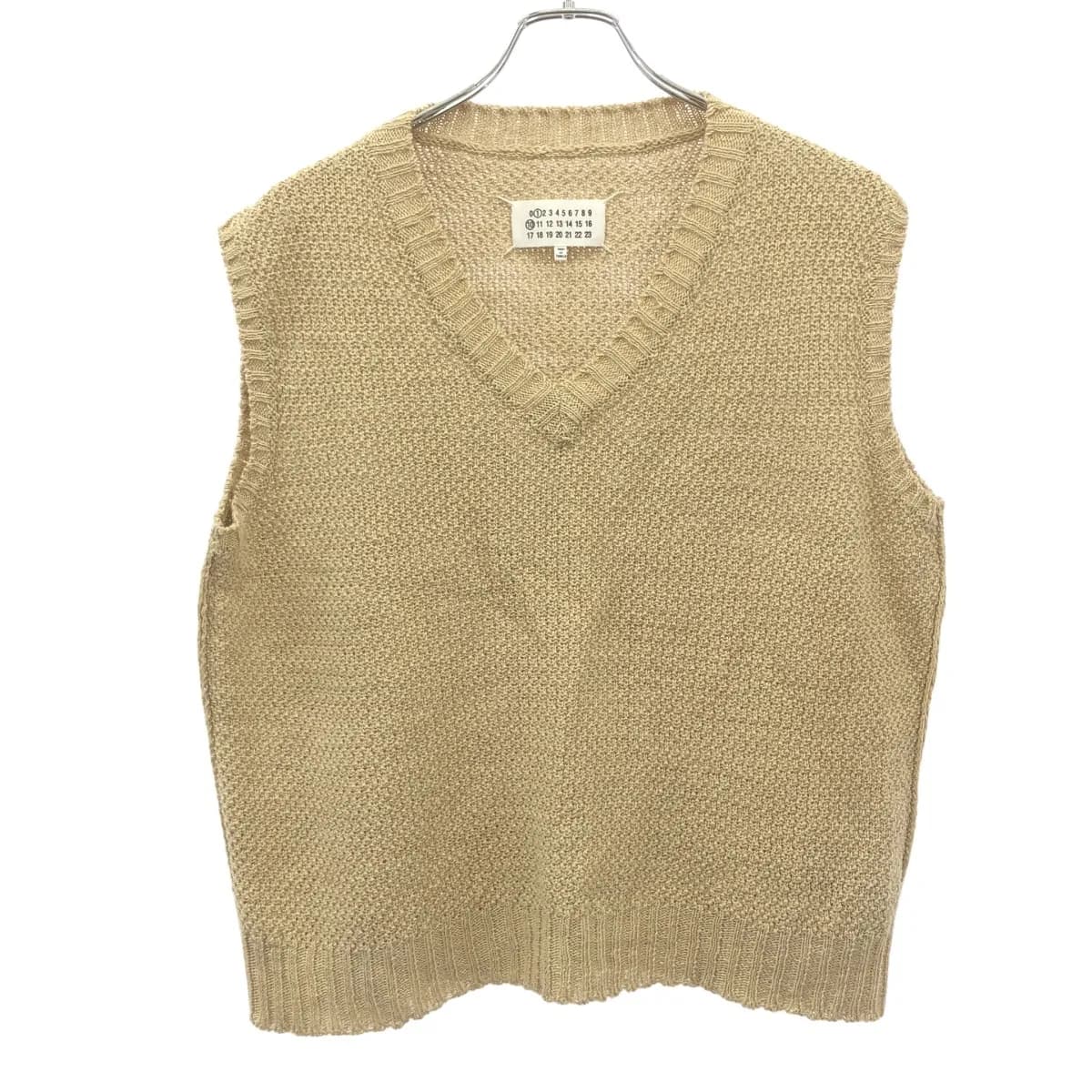 Maison Margiela メゾン マルジェラ 23SS ローゲージヘンプニットベスト