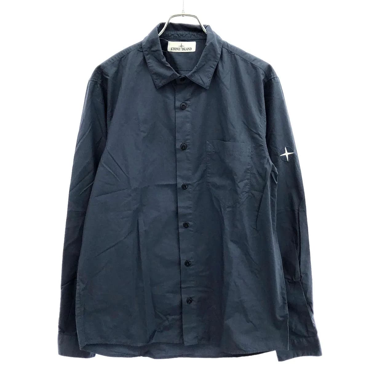 STONE ISLAND ストーンアイランド アームロゴロングスリーブシャツ 741512510