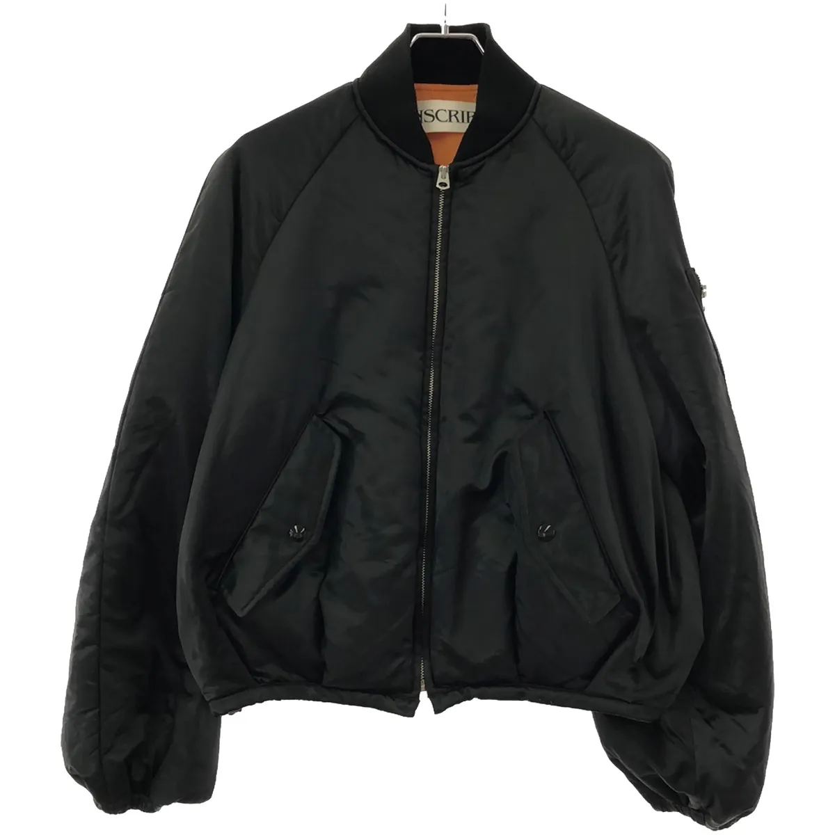 INSCRIRE アンスクリア 23AW Short MA-1 ショートボンバージャケット