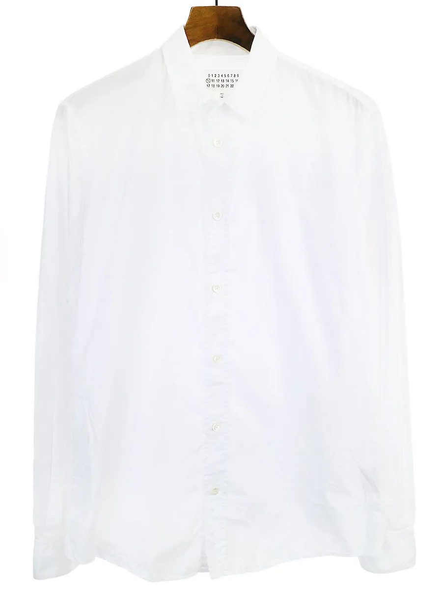 Maison Margiela メゾン マルタン マルジェラ10 13AW スリムフィットブロードシャツ