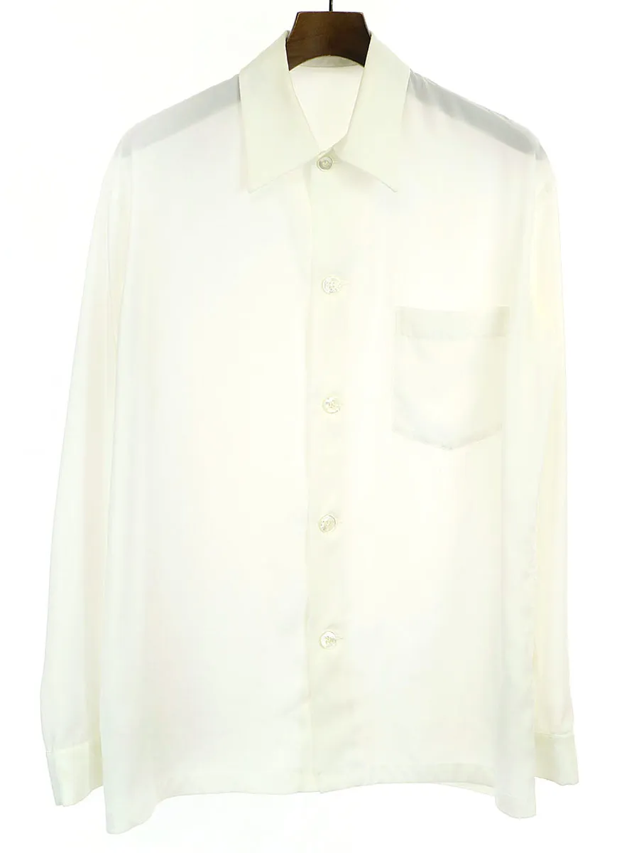 LAD MUSICIAN ラッドミュージシャン 17SS ポリエステルデシンパジャマシャツ