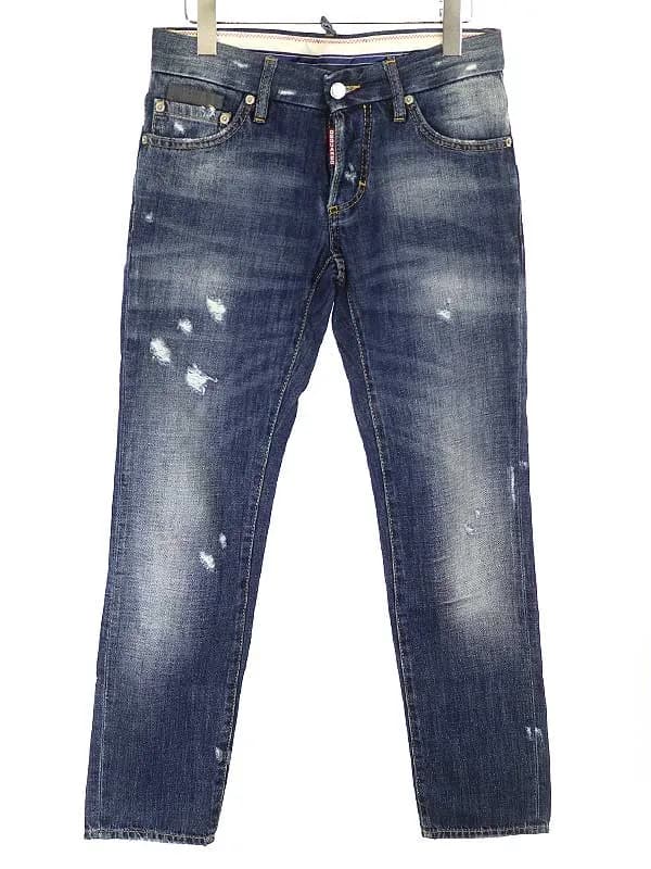 DSQUARED2 ディースクエアード 12SS ダメージ加工デニムパンツ