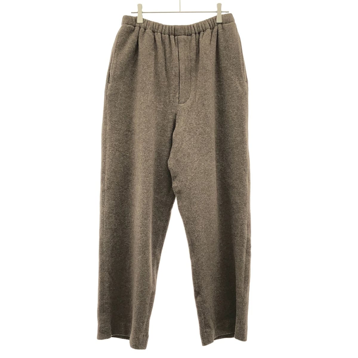 AURALEE オーラリー 21AW CASHMERE WOOL BRUSHED JERSEY PANTS パンツ A21AP02PT