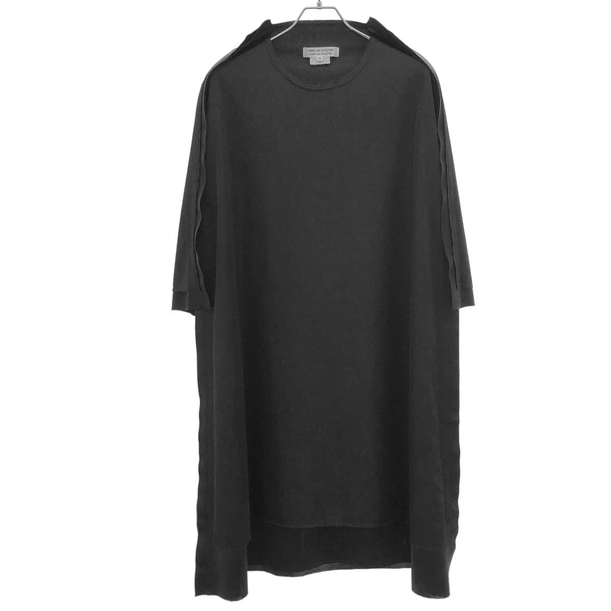 COMME des GARCONS コムデギャルソンコムデギャルソン 22AW フラット ドッキングショートスリーブ ワンピース RJ-T013