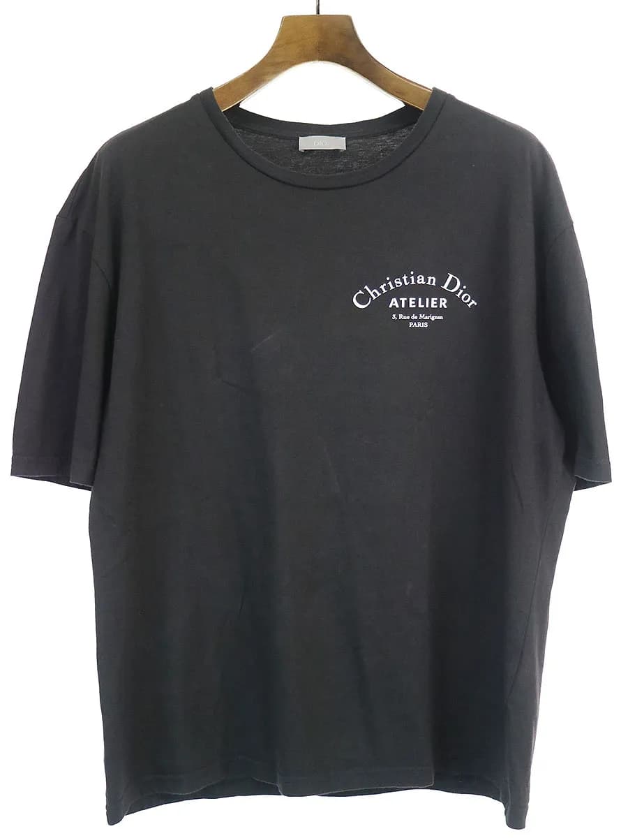 Dior HOMME ディオールオム 18AW ATELIER TEE アトリエロゴプリントTシャツ