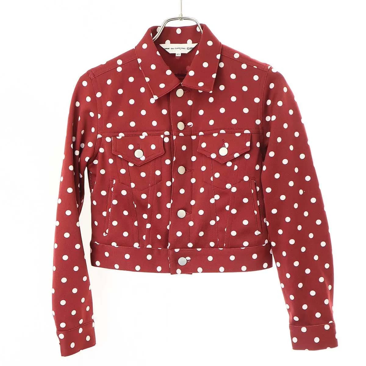 COMME des GARCONS コムデギャルソンガール 23AW ポルカドットジャケット&スカート セットアップ