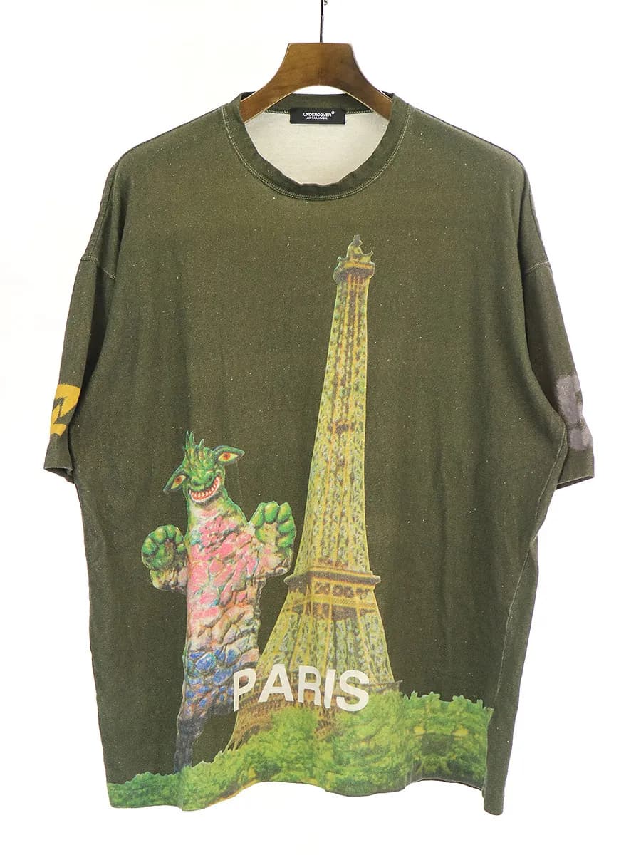 UNDERCOVER アンダーカバー 19SS ZORUGE プリントビッグTシャツ