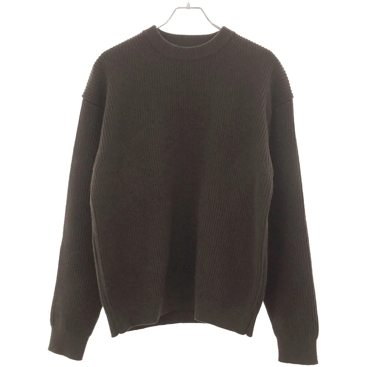 AURALEE オーラリー 23AW FRANCH MERINO RIB KNIT P/O フレンチメリノリブニットセーター