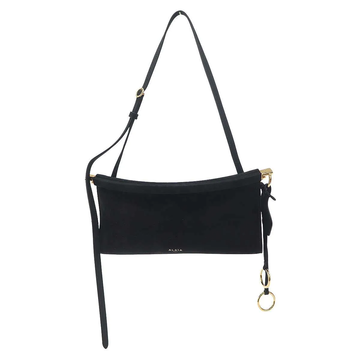 ALAÏA アライア LE CLICK ヌバックレザー スモールショルダーバッグ