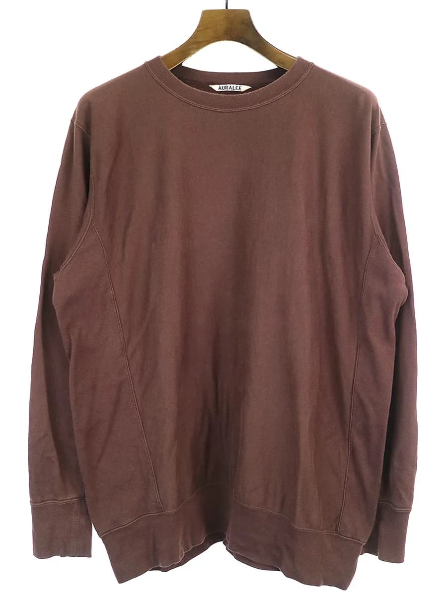 AURALEE オーラリー 19AW スーパーハイガーゼスウェット