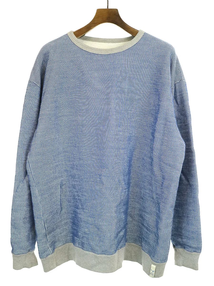 Porter Classic ポータークラシック 19AW H/W BASEBALL WOOL SWEAT CREWNECK ベースボールクルーネックスウェットトレーナー