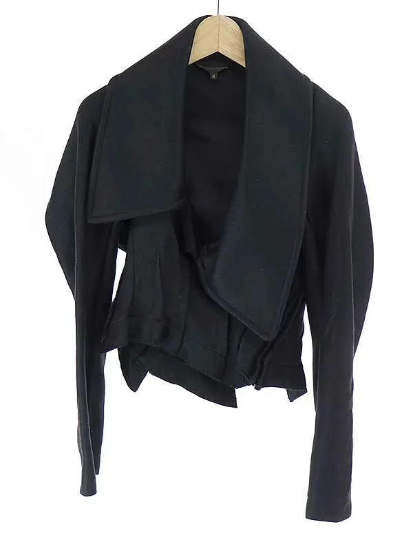 COMME des GARCONS コムデギャルソン 04AW ビッグラペルショートデザインジャケット