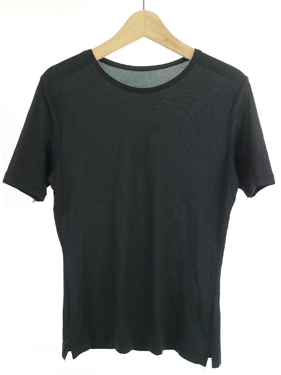 Yohji Yamamoto ヨウジヤマモトファム ストレッチジャージーTシャツ