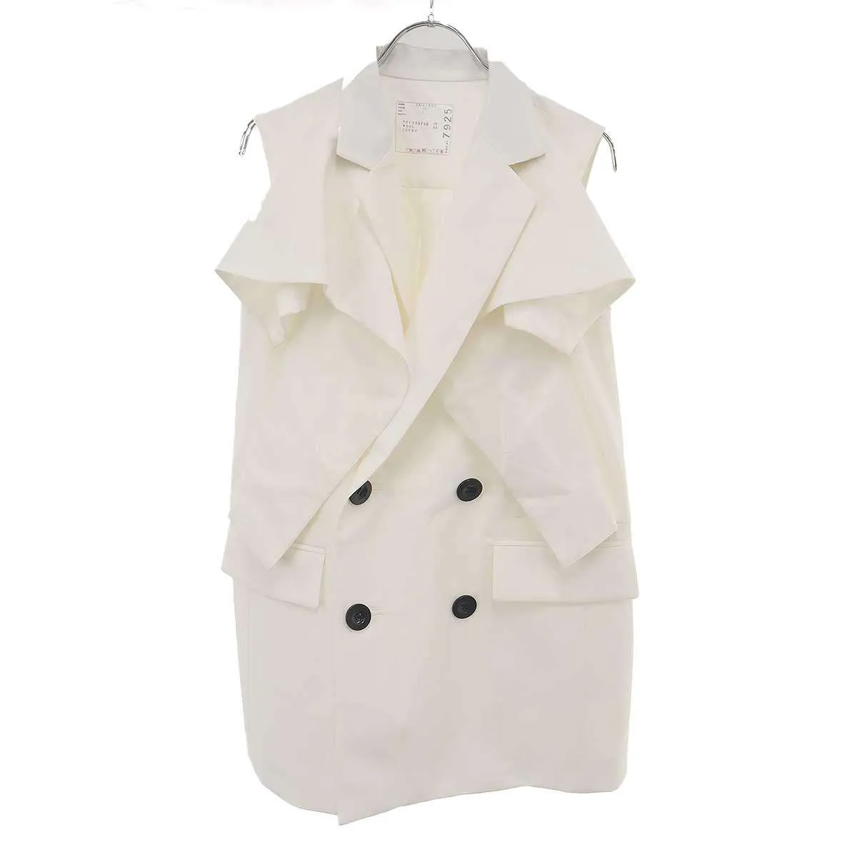 sacai サカイ 25SS Suiting Vest スーチングベスト 25-07925